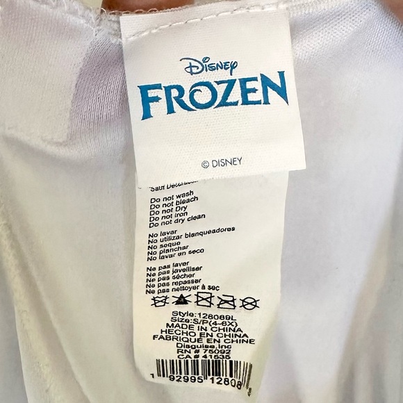 Disney Frozen Snow Queen Elsa Costume Dress - Size: S (4-6X) - Picture 2 of 9